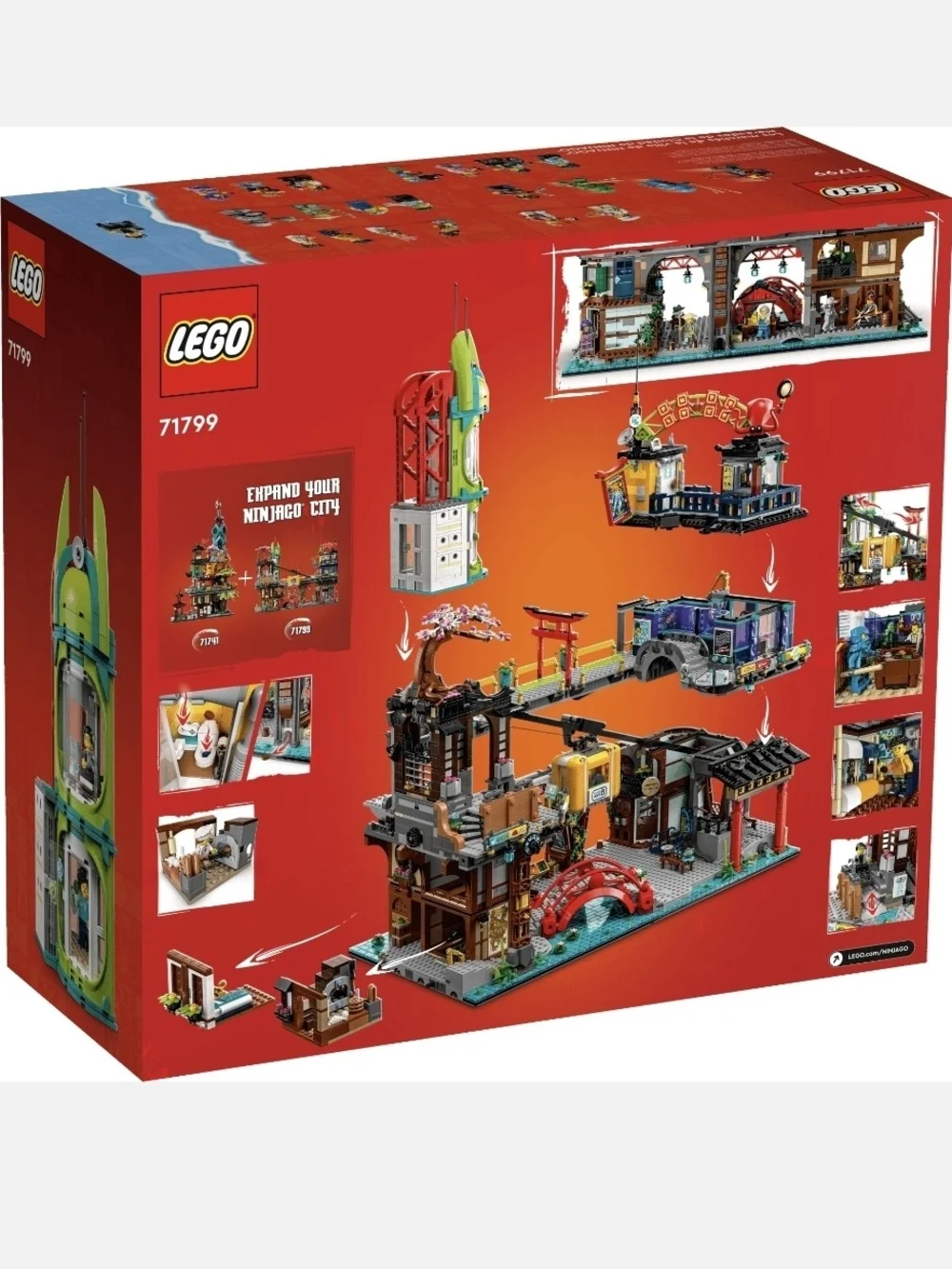 LEGO NINJAGO: Ninjago City Markets (71799)